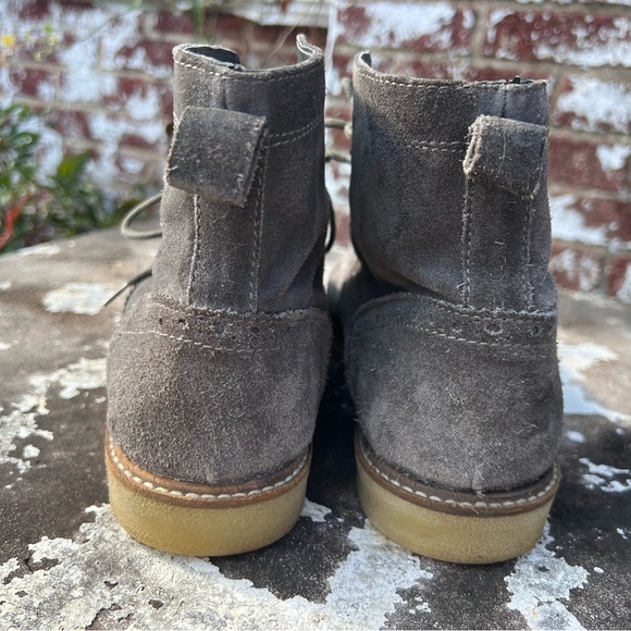 Unbranded Men's Gray Suede Chukka Boots Lace Up Size 10 - Picture 5 of 12